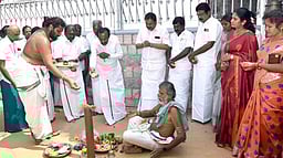 திண்டல் வேலாயுத சுவாமி கோயிலில்
ரூ.93 லட்சம் மதிப்பில் நிழற்கூரை