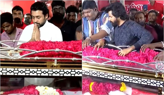 நல்லகண்ணு உடலுக்கு சூர்யா, சிவகார்த்திகேயன் அஞ்சலி!