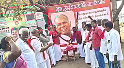 பொன்னமராவதியில்
நல்லகண்ணுக்கு புகழஞ்சலி