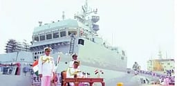 கடற்படையில் இணைந்தது 'ஐஎன்எஸ் அஞ்சதீப்' போர்க் கப்பல்