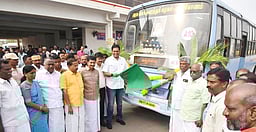 புதிய வழித்தடத்தில் பேருந்து இயக்கம்