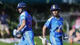 2 வீராங்கனைகள் அரைசதம்..! ஆஸி.க்கு 252 ரன்கள் இலக்கு நிர்ணயித்த இந்தியா!