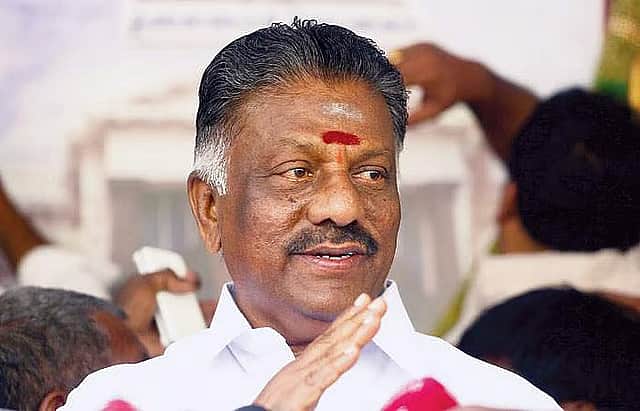 O Panneer Selvam