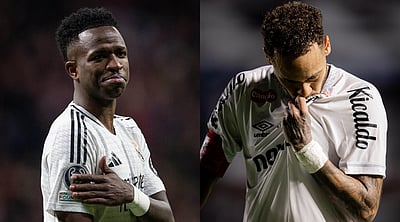 ஆட்ட நாயகன் நெய்மர்..! இனவெறிக்கு உள்ளான வினிசியஸுக்கு ஆதரவாக கொண்டாட்டம்!