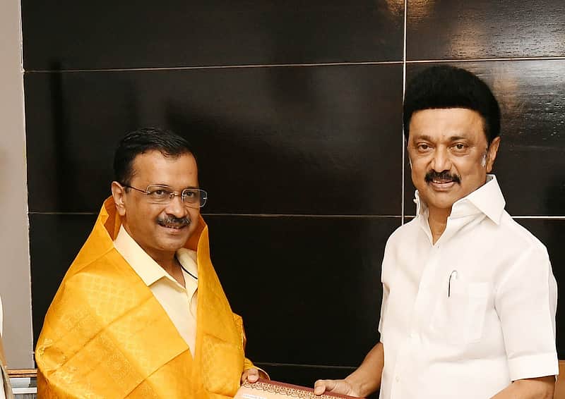 Well done Arvind Kejriwal, manish sisodia for standing firm through it all: MK stalin