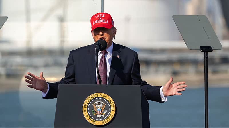 US President Donald Trump