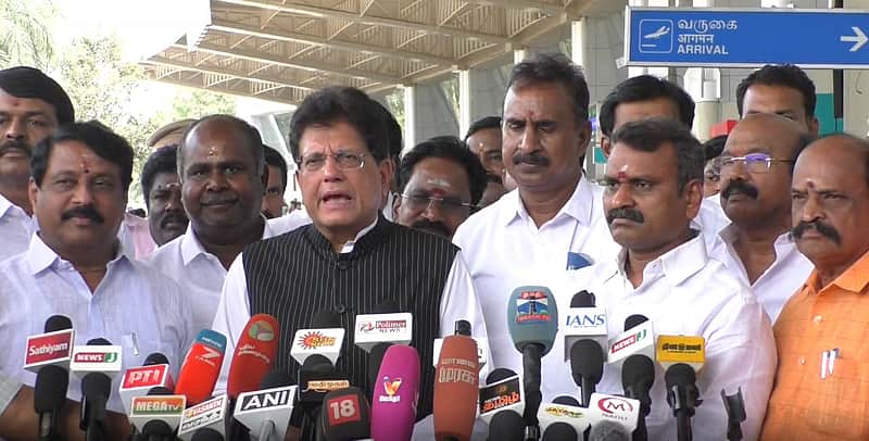 Piyush Goyal to visit Chennai on March 23?