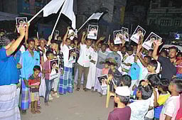 புளியங்குடியில் தமுமுக ஆா்ப்பாட்டம்