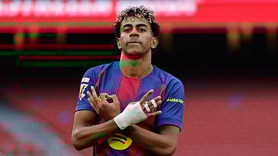 லாமின் யமால் முதல்முறையாக ஹாட்ரிக் கோல்..!  முதலிடத்தை தக்கவைத்த பார்சிலோனா!