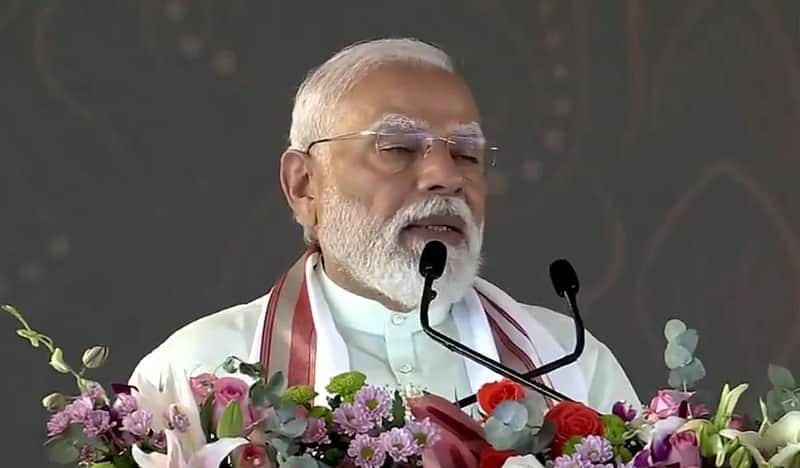 PM Modi says The people of Puducherry suffered immensely during the Congress DMK rule