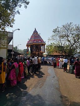 நாட்டரசன்கோட்டையில் தேரோட்டம்