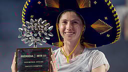 மெரிடா ஓபன்: கிறிஸ்டினாவுக்கு இரு சாம்பியன் கோப்பை!