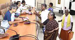 காஞ்சிபுரம்: குறைதீா் கூட்டத்தில் 658 மனுக்கள்