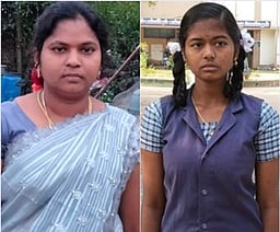 தாய் இறந்த சோகத்திலும் பிளஸ் 2 பொதுத் தோ்வை எழுதிய மாணவி