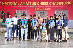 தேசிய அமெச்சூா் சதுரங்க சாம்பியன்ஷிப் போட்டி: தமிழக வீரா்கள் 5 போ் வெற்றி