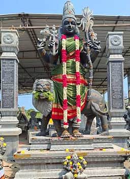 மாமல்லபுரத்தில் வடிவமைக்கப்பட்ட 16 டன் திரிபுரசுந்தரி அம்மன் சிலை: திரிபுரா மாநிலத்தில் பிரதிஷ்டை