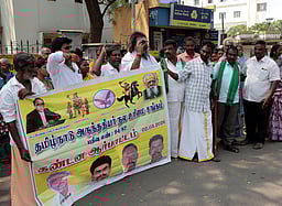 கோவையில் அருந்ததியா்கள் ஆா்ப்பாட்டம்