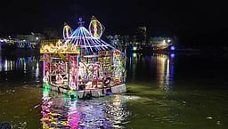 சிவகங்கையில் மாசி மக தெப்ப உத்ஸவம்