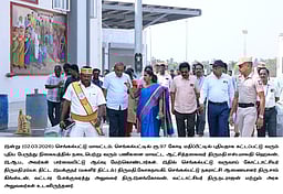 செங்கல்பட்டு புதிய பேருந்து நிலைய பணிகள்: ஆட்சியா் ஆய்வு