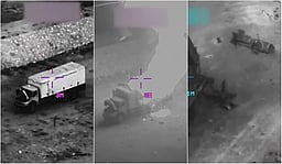 ஈரானின் இதயத்தைத் துளைத்த ஏவுகணைகள்.. அமெரிக்கா வெளியிட்ட புதிய விடியோ!