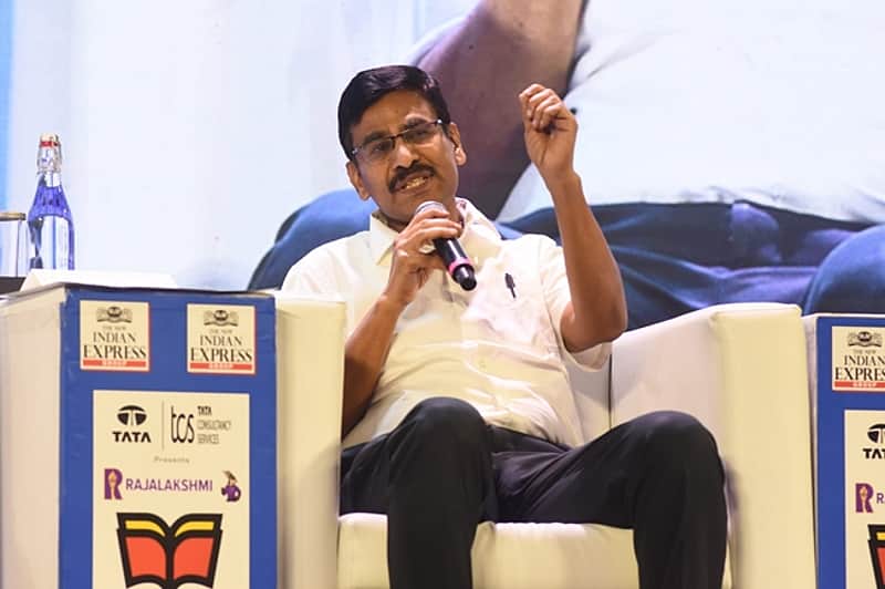 former Chief Secretary of Tamil Nadu and Writer Irai Anbu