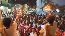 பூதப்பாண்டியில் மகா ஆரத்தி