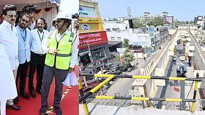 தேனாம்பேட்டை - சைதை மேம்பாலப் பணி: முதல்வர் ஸ்டாலின் ஆய்வு