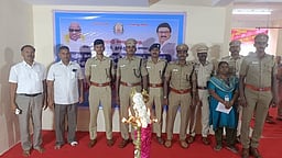 தூத்துக்குடியில் காவலா் குடியிருப்பு திறப்பு