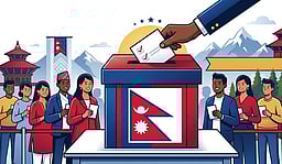 நேபாளத்தில் இன்று பொதுத்தோ்தல் - இளைஞா் புரட்சிக்குப் பிந்தைய முதல் வாக்குப்பதிவு