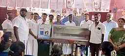 ஆரணி நகராட்சி ஆரம்பப் பள்ளிக்கு நல உதவி