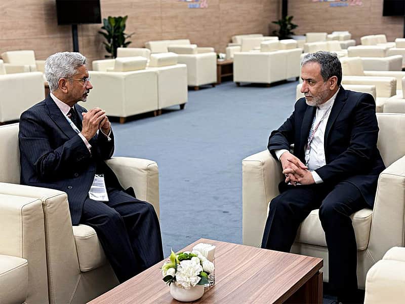 Union Minister Jaishankar - Iranian Foreign Minister Araghchi