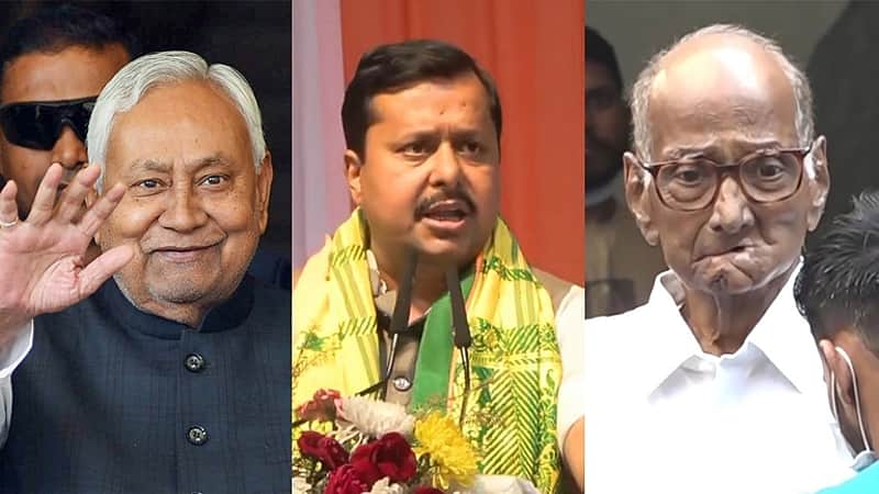 Nitish Kumar, Nitin Nabin, Sharad Pawar