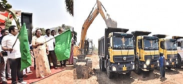 வேலூரில் ரூ.102 கோடியில் 7.4 கி.மீ. சுற்றுச்சாலை பணி தொடக்கம்