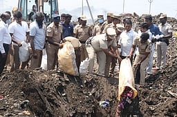 நாகையில் 6.18 டன் புகையிலைப் பொருள்கள் அழிப்பு