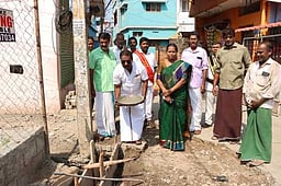 நாகா்கோவிலில் வளா்ச்சிப் பணிகள் தொடக்கம்