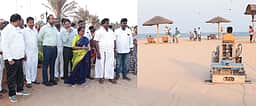 வெள்ளிக் கடற்கரையை சுத்தமாக
பராமரிக்க வேண்டும்: ஆட்சியா்