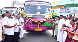 திருவெறும்பூா் வழியாக மூன்று
புதிய பேருந்துகள் தொடக்கம்