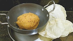 அப்பள துவையல் 