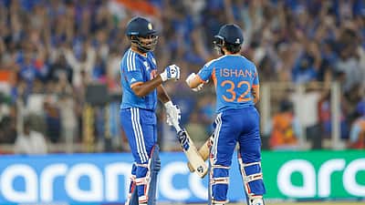 சஞ்சு சாம்சன், அபிஷேக் சர்மா, இஷான் கிஷன் அதிரடி; நியூசி.க்கு இமாலய இலக்கு!