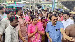 திருவெண்காடு சுவேதாரண்யேஸ்வரர் கோயிலில் தேரோட்டம்: துர்கா ஸ்டாலின் பங்கேற்பு!