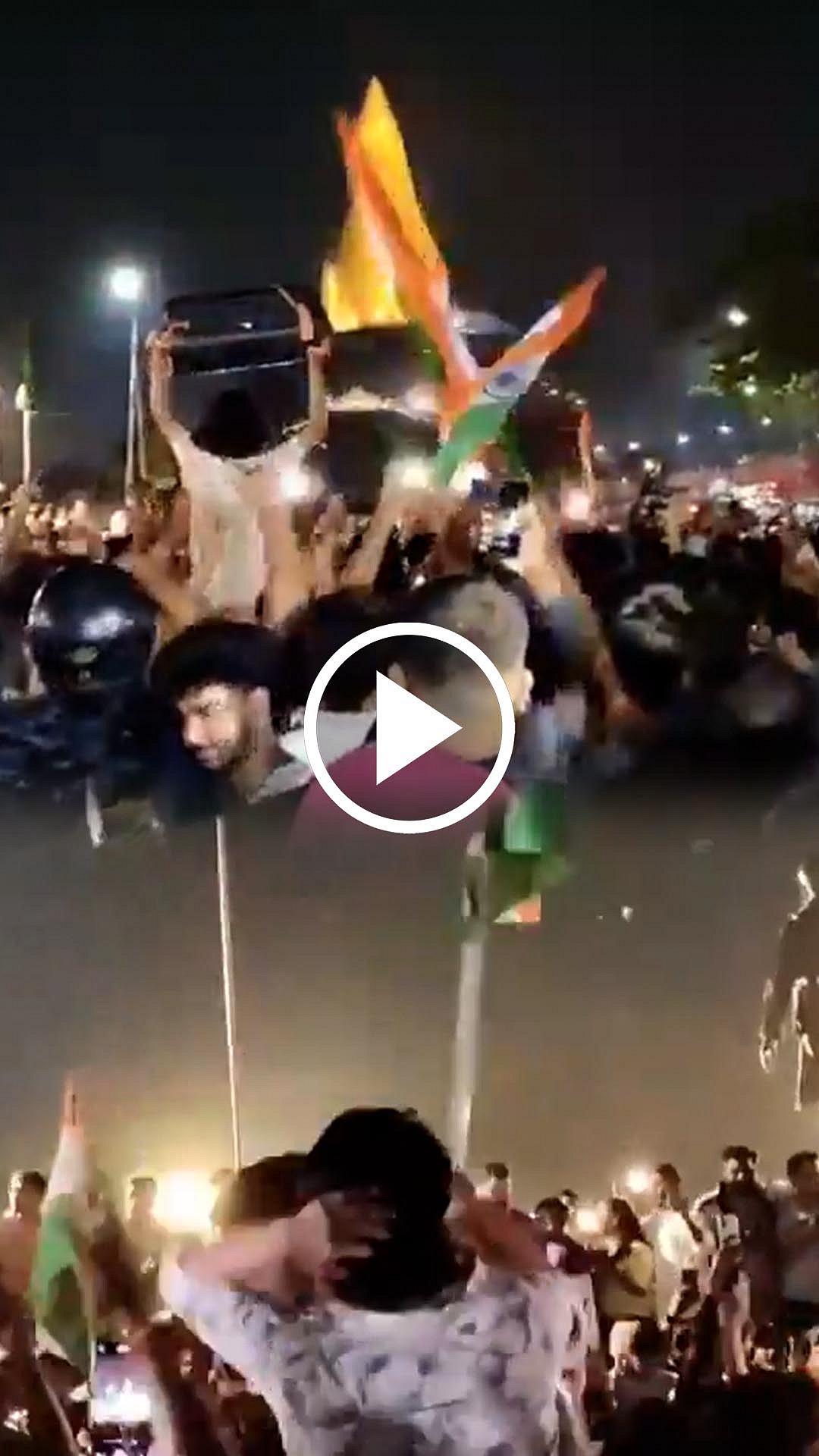 இந்தியா வெற்றி! இரவு முழுதும் கொண்டாட்டம்! | T20