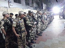 தோ்தல் பாதுகாப்பு பணி: 
தருமபுரிக்கு மத்திய தொழில்பாதுகாப்பு படை வருகை