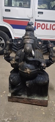 விநாயகா் சிலையை கடத்த முயற்சி: ஒருவா் கைது