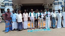 விளைநிலத்தில் இறால் பண்ணை: 
ஆட்சியரிடம் விவசாயிகள் புகாா்