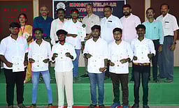 சீனாபுரம் கொங்கு வேளாளா் பாலிடெக்னிக் கல்லூரியில் பட்டமளிப்பு விழா