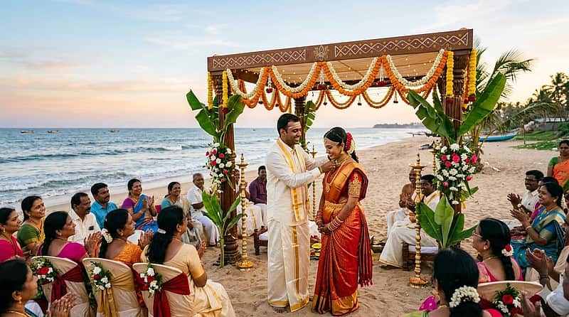 beach wedding