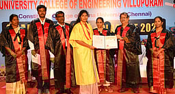 விழுப்புரம் அண்ணா பல்கலை. பொறியியல் கல்லூரியில் பட்டமளிப்பு விழா