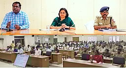 தோ்தல் பாதுகாப்பாக நடைபெறுவதை உறுதி செய்ய வேண்டும்: ராணிப்பேட்டை ஆட்சியா் உத்தரவு