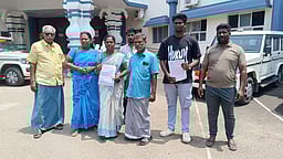 ஈரானில் சிக்கியுள்ள மீனவரை
மீட்கக் கோரி குடும்பத்தினா் மனு