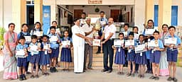 பொது அறிவுப் போட்டி: சிவன்மலை ஜேசீஸ் மெட்ரிக். பள்ளி சிறப்பிடம்